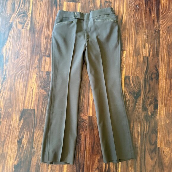 Vintage 70's Silverado Suburban Look Rough Rider California Brown Western Suit - Picture 6 of 12